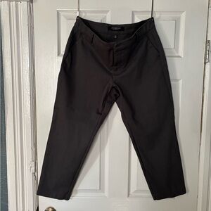 Liverpool Los Angeles Women Charcoal Gray Dress Pants